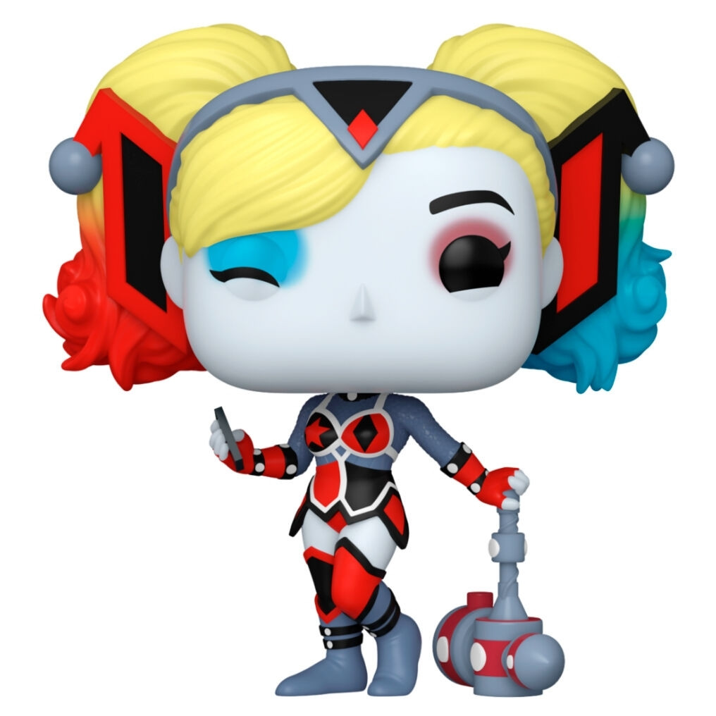 Boneco colecionável Harley Quinn Apokolips POP, 10 cm (4 polegadas)