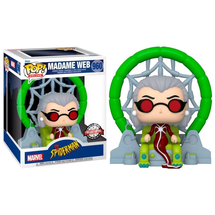 Exklusive Marvel Spiderman Madame Web-Actionfigur