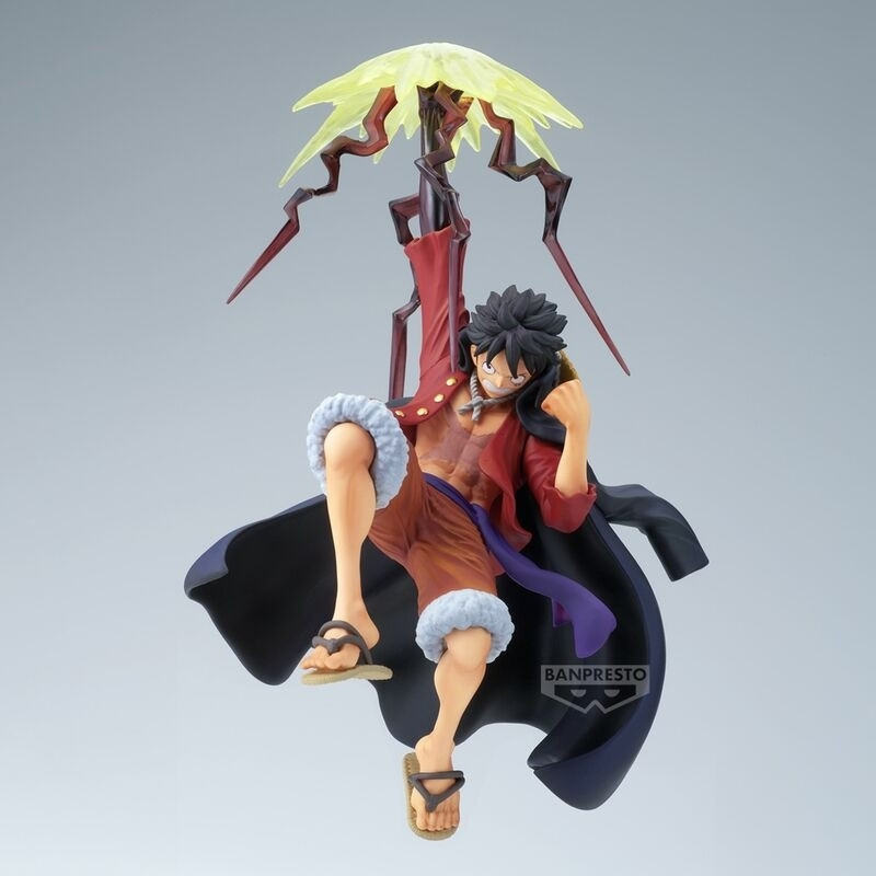 One Piece Monkey D Luffy Battle Record Figure, 15cm Tall