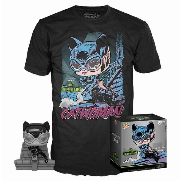 Figura Pop da Mulher-Gato – Colecionável da DC Comics, 10 cm (4 pol...