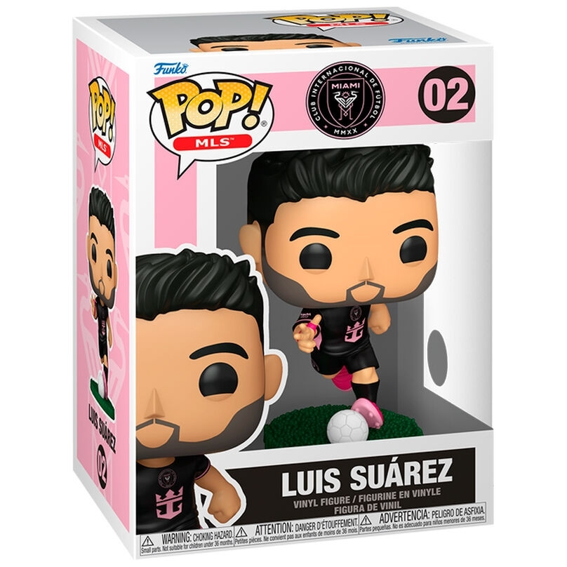Figura colecionável de Luis Suarez do Inter Miami, 15 cm (6 polegadas)