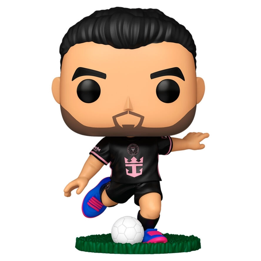 Figura colecionável de Sergio Busquets, jogador do Inter Miami, 15 ...