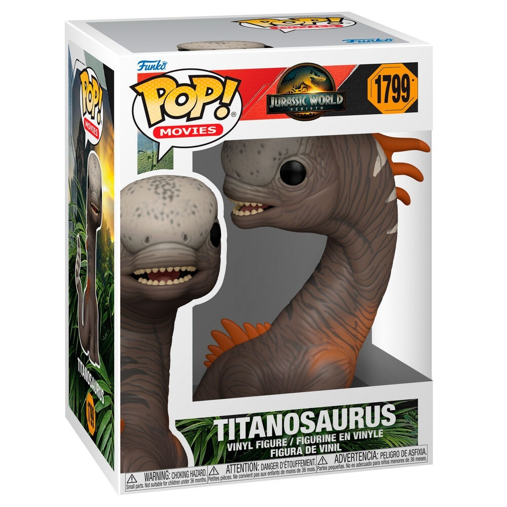Figura de ação do Titanossauro de Jurassic World 5, 30 cm (12 poleg...
