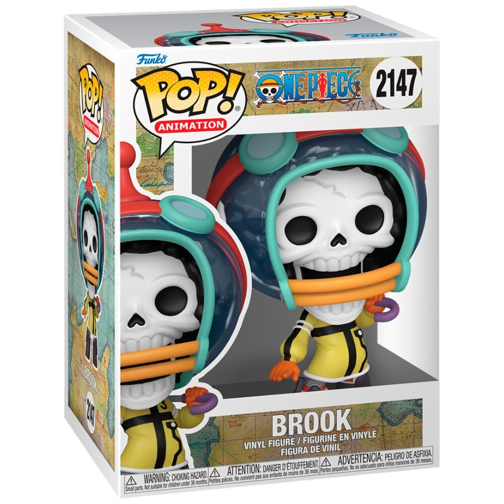 Figura colecionável do Brook de One Piece, 18 cm (7 polegadas)