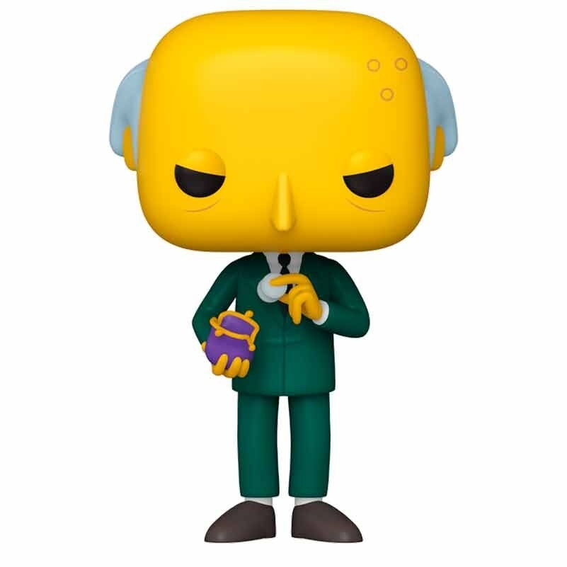 Boneco POP do Sr. Burns - Brinquedo de Vinil Colecionável, 10 cm (4...