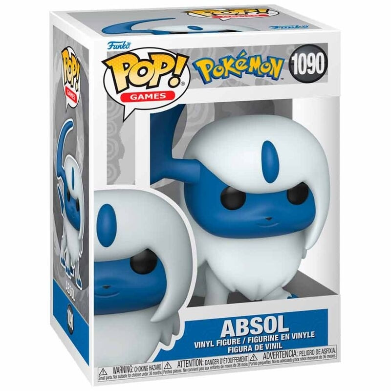 Figura colecionável do Pokémon Absol, tamanho de 15 cm (6 polegadas).