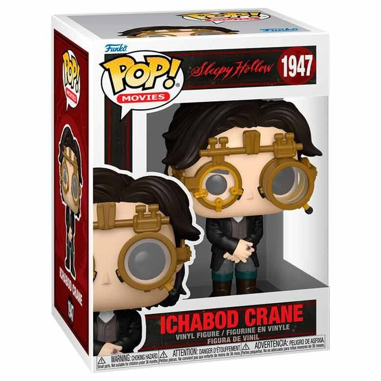 Figura colecionável de Ichabod Crane, de Sleepy Hollow, 18 cm (7 po...