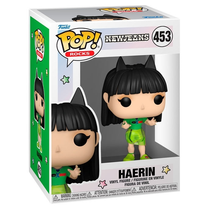 Boneco Pop! da Haerin, da New Jeans, brinquedo colecionável, 12,7 c...