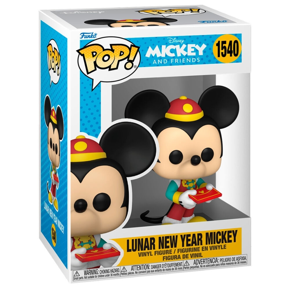 Pelúcia do Mickey Mouse para o Ano Novo Lunar, 30 cm (12 polegadas)