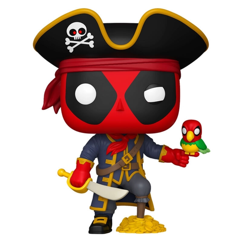 Deadpool Figure - Marvel Character as Long John Silver