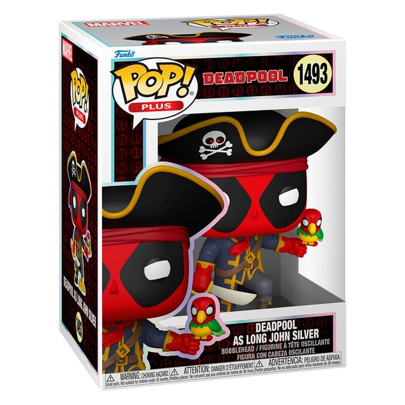 Deadpool Figure - Marvel Character as Long John Silver