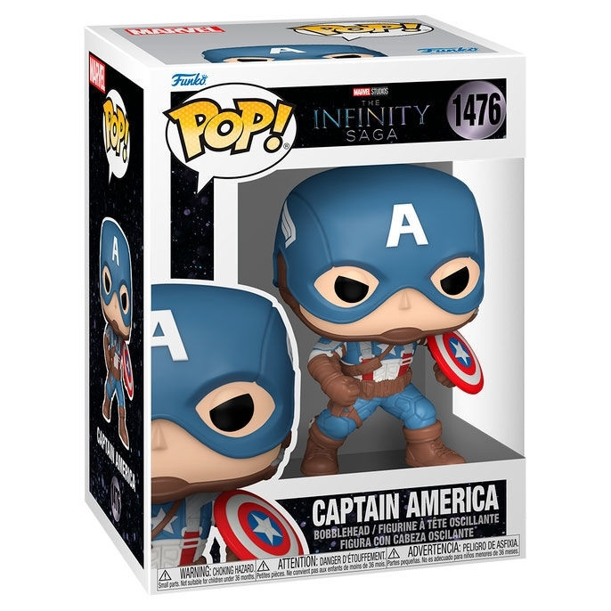 Figura de ação do Capitão América da Saga Infinito da Marvel, 15 cm...