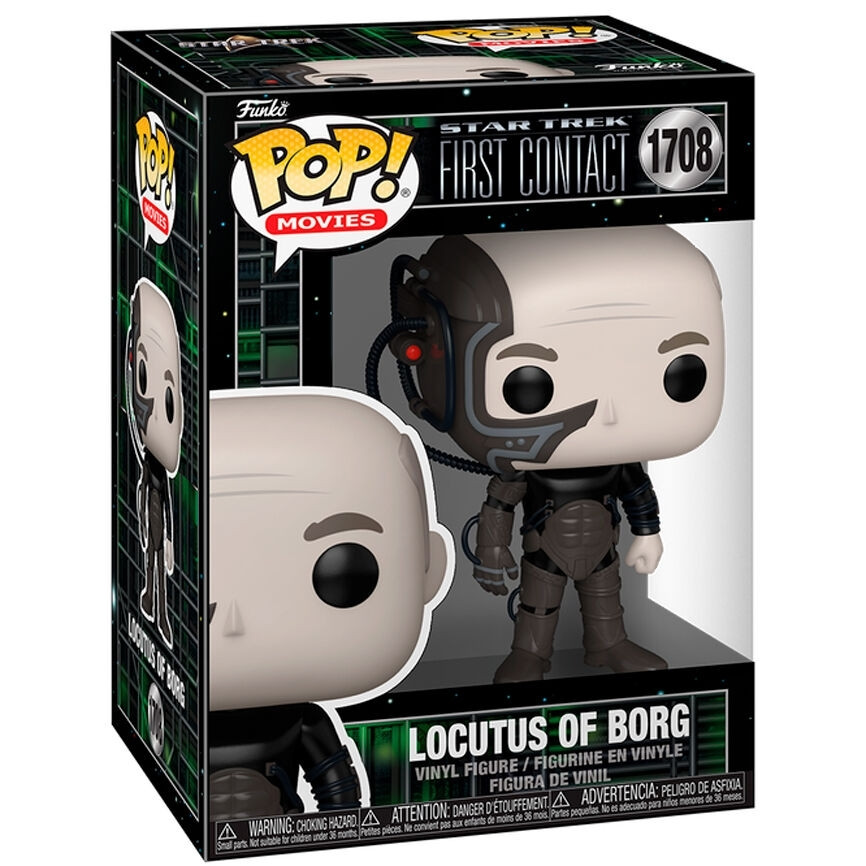 Figura de ação colecionável de Locutus Borg de Star Trek, 18 cm (7 ...
