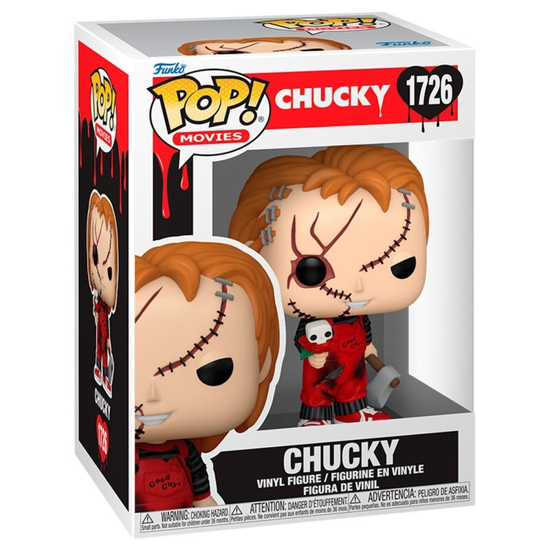Boneco Pop do Chucky - Colecionável de Terror, 15 cm (6 polegadas)