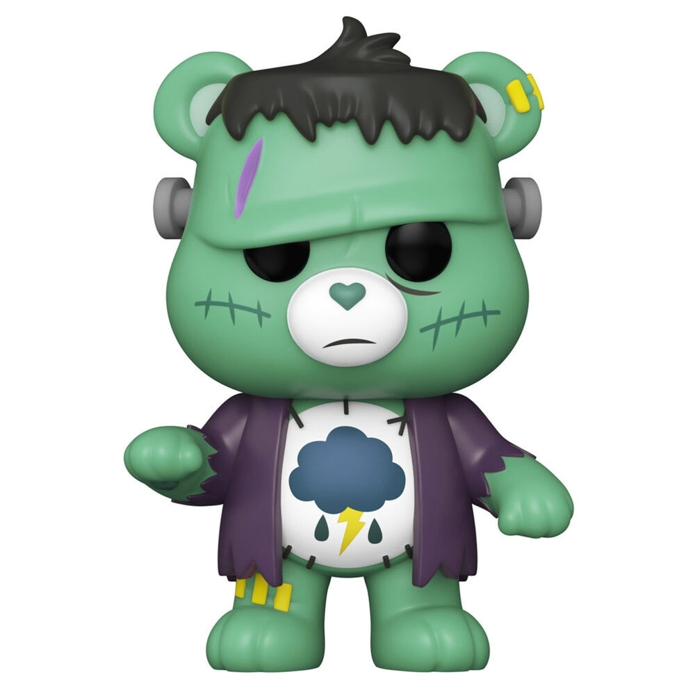 Peluche Frankenstein Grumpy Bear, objet de collection Care Bears