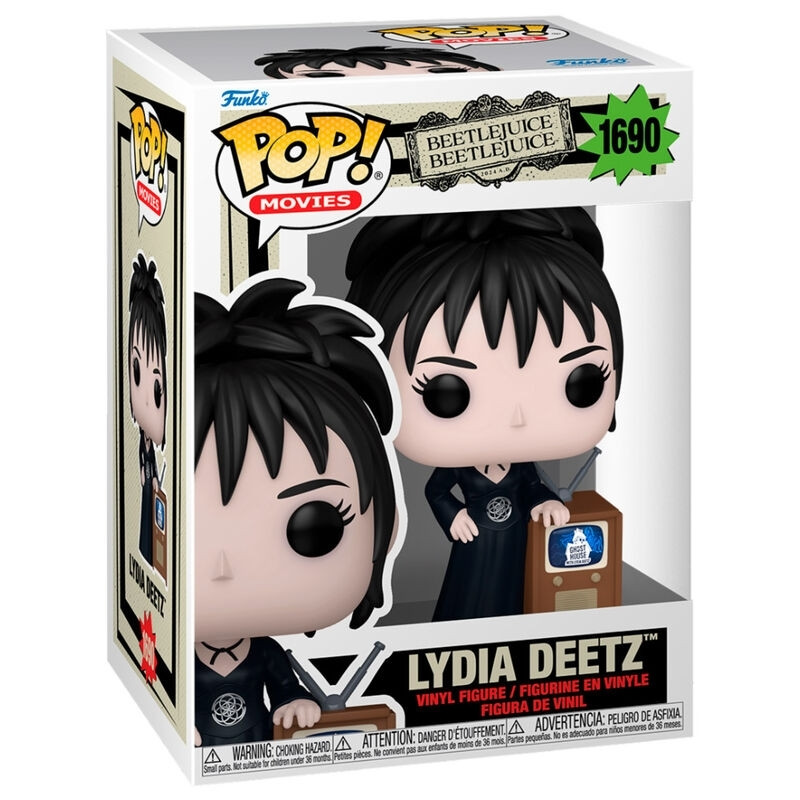 Boneco colecionável da Lydia Deetz de Beetlejuice 2, 15 cm (6 poleg...