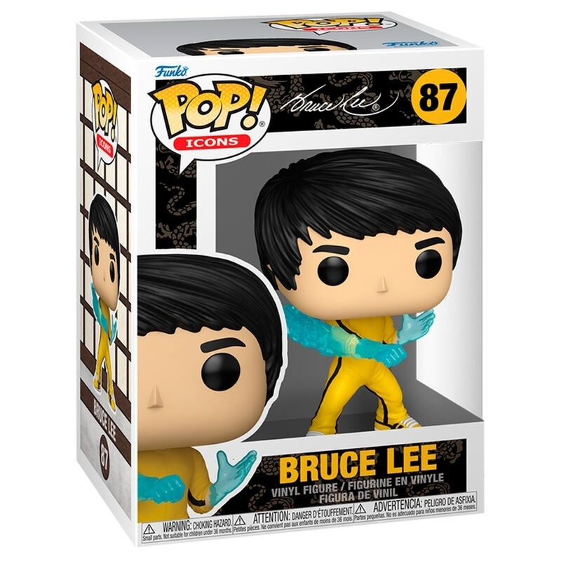 Figura Pop! do Bruce Lee – Brinquedo de Vinil Colecionável, 10 cm (...
