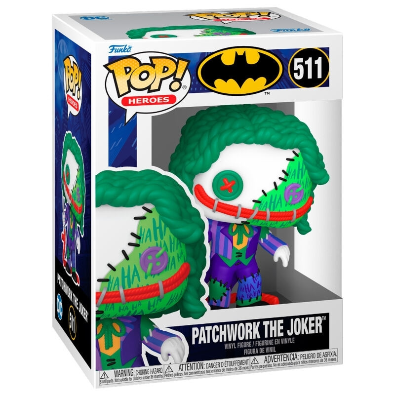 Figurine Joker Patchwork - Jouet de collection DC Comics