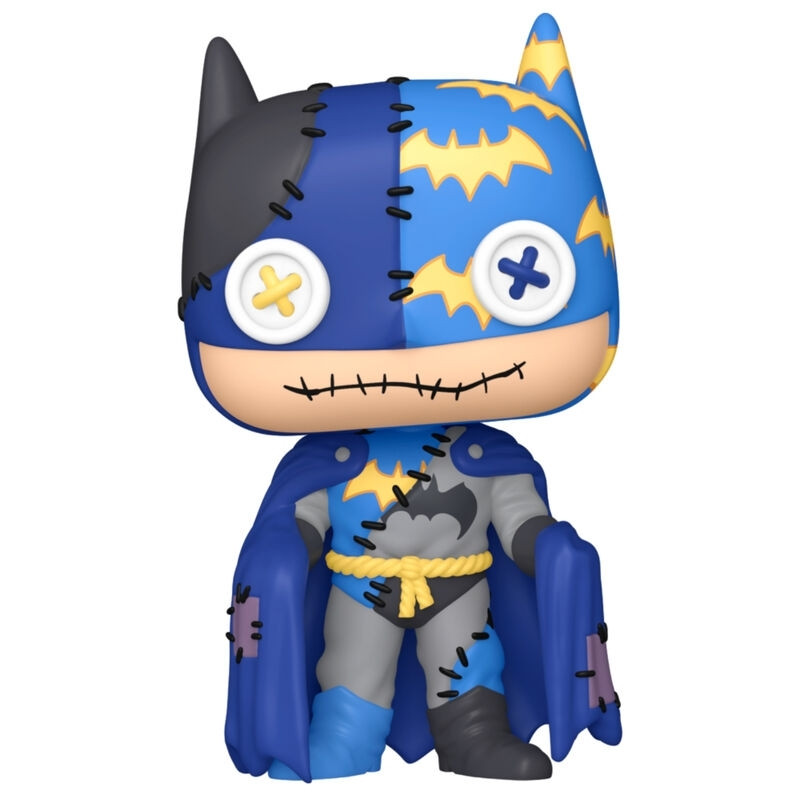 Figura colecionável do Batman Patchwork - Brinquedo da DC Comics