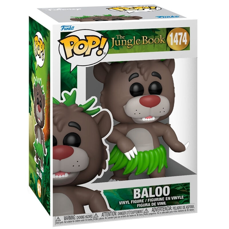Pelúcia do Baloo de Mogli - O Menino Lobo da Disney, 30 cm (12 pole...