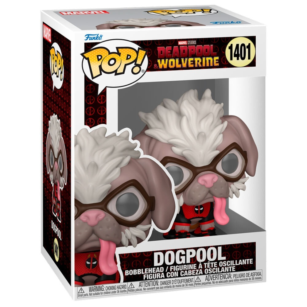 Deadpool & Wolverine Dogpool-figuur, Marvel verzamelobject