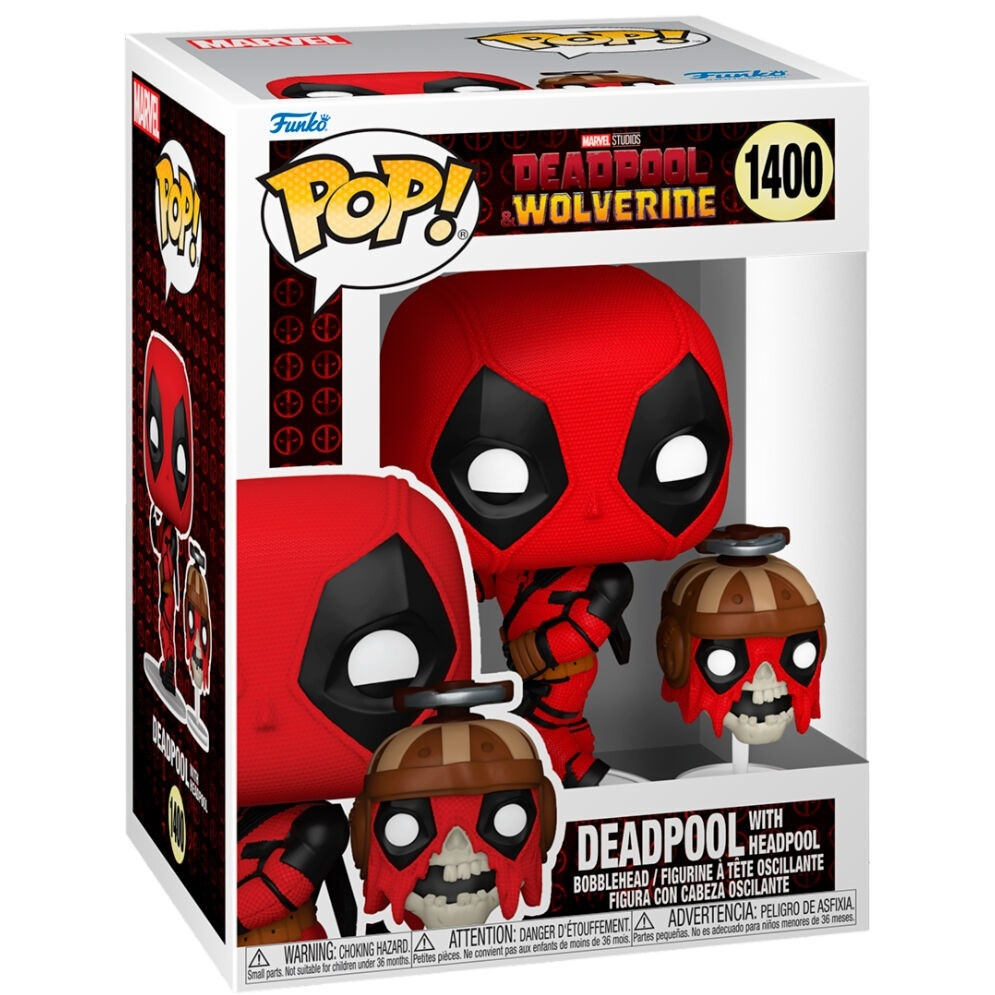 Deadpool & Wolverine Action Figure with Headpool Accessory