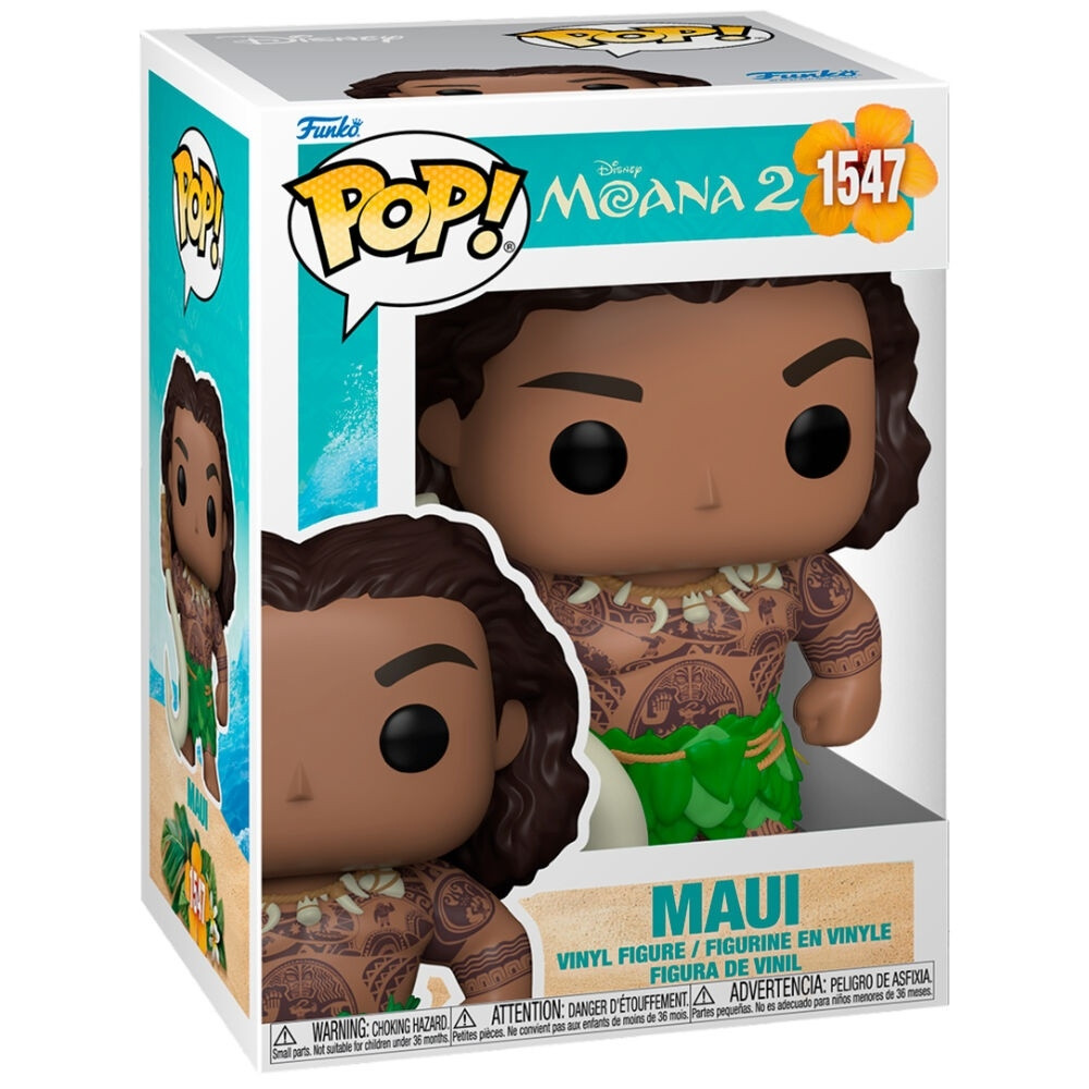 Figura colecionável do Maui de Moana da Disney, 5 cm (2 polegadas)