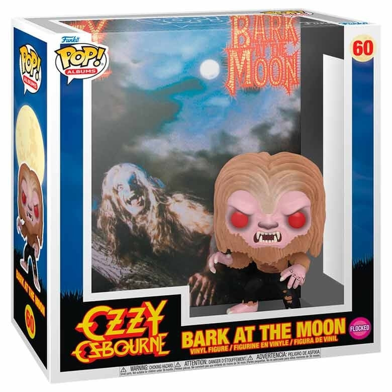 Álbum em vinil "Bark at the Moon" de Ozzy Osbourne, disco de 12 pol...