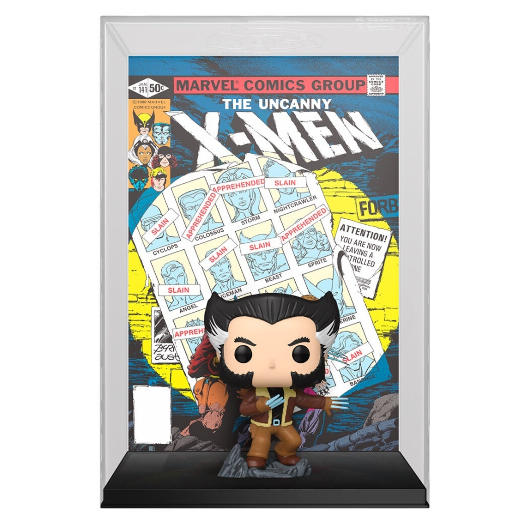 Impressão da arte da capa da HQ do Wolverine dos X-Men, 28x43 cm (1...