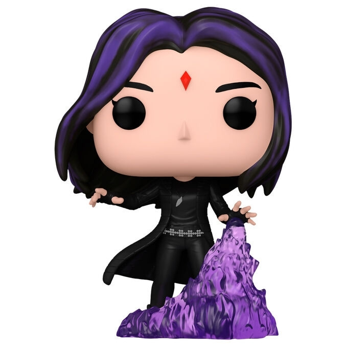 Figura colecionável POP Titans Raven – Brinquedo de ação, 10 cm (4 ...