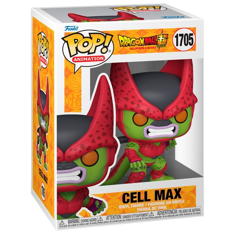 Figura colecionável do Cell Max de Dragon Ball Super, 15 cm (6 pole...