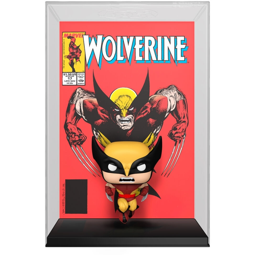 Impressão da arte da capa da HQ do Wolverine dos X-Men, 28x43 cm (1...
