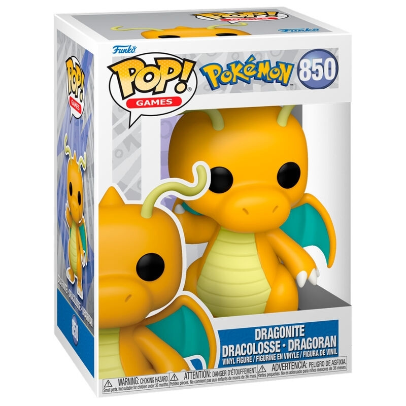 Figura colecionável do Pokémon Dragonite, tamanho de 15 cm (6 poleg...