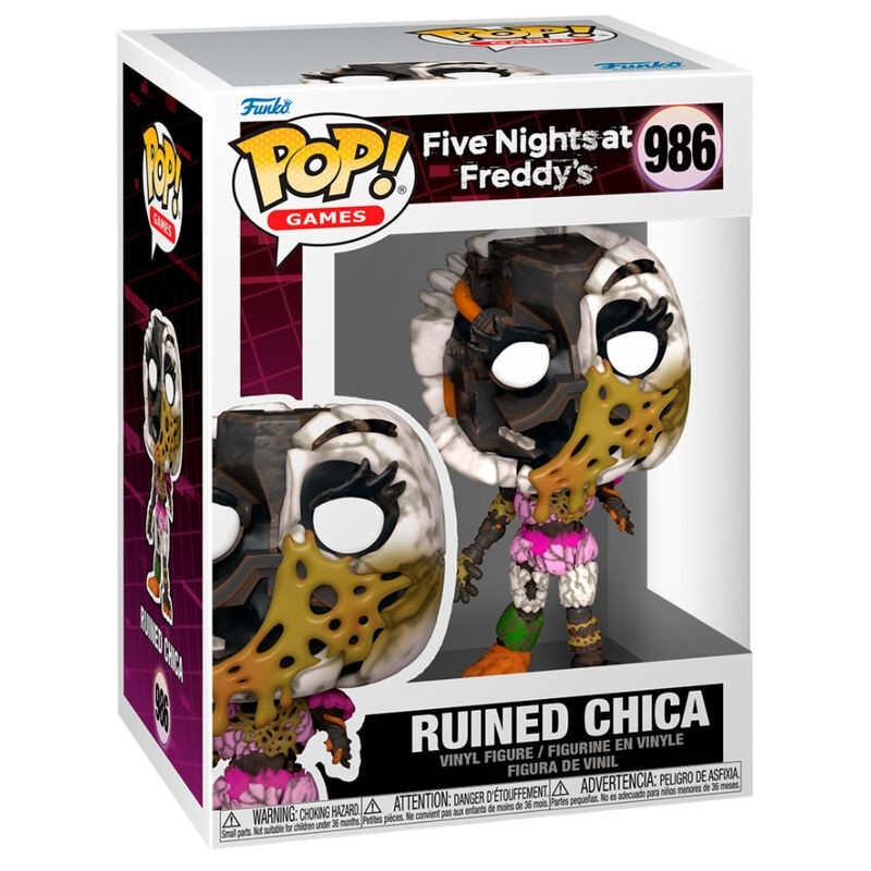 Figura de ação da Chica destruída de Five Nights at Freddy's, 12,7 ...