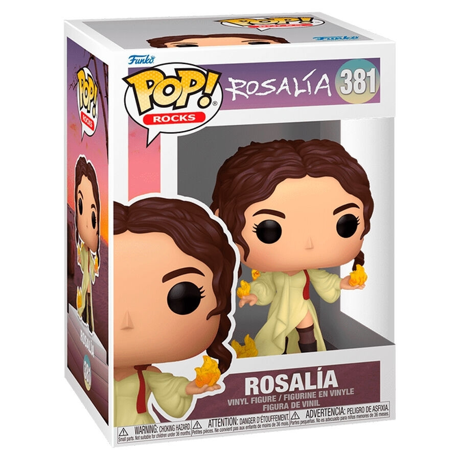 Boneco POP Rosalia - Brinquedo de Vinil Colecionável, 10 cm (4 pole...