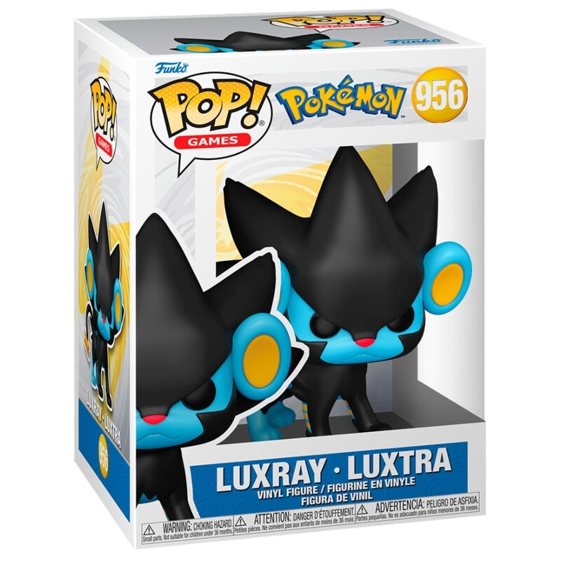 Figura colecionável do Pokémon Luxray, tamanho de 15 cm (6 polegadas).