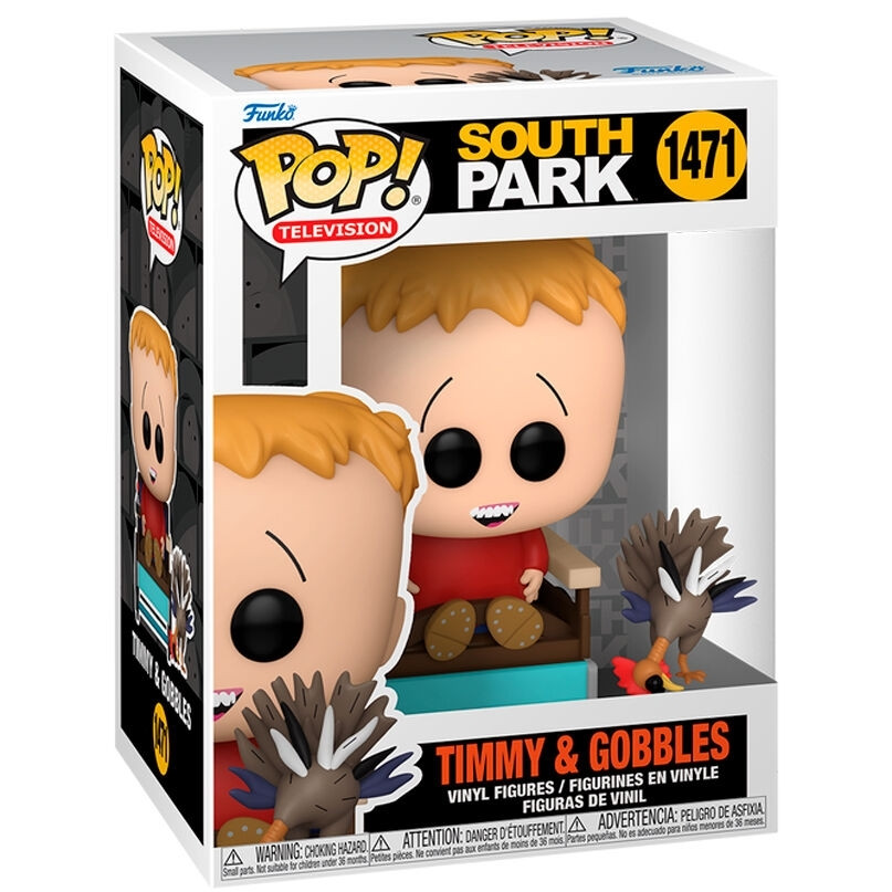 Pelúcia Timmy de South Park com Gobbles, 30 cm (12 polegadas)