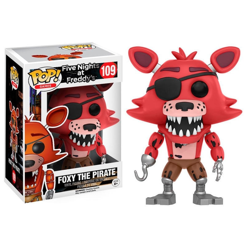 Boneco colecionável do Foxy de Five Nights at Freddy's, 12,7 cm (5 ...