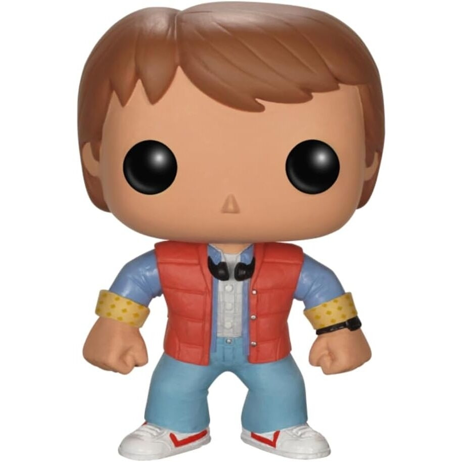 Boneco de ação do Marty McFly de De Volta para o Futuro, escala de ...