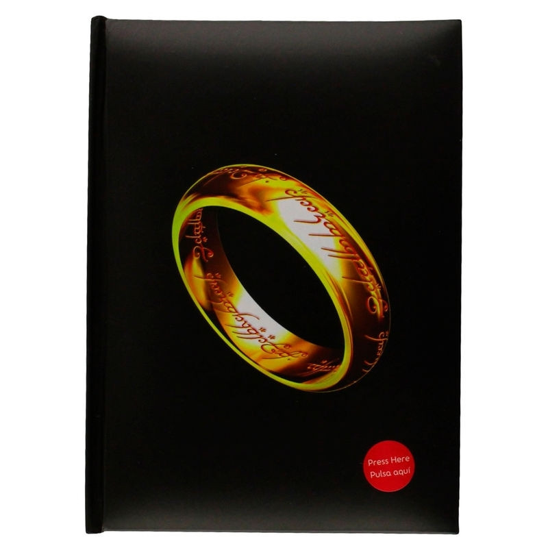 Herr der Ringe-Notizbuch mit einzigartiger Ringlichtfunktion