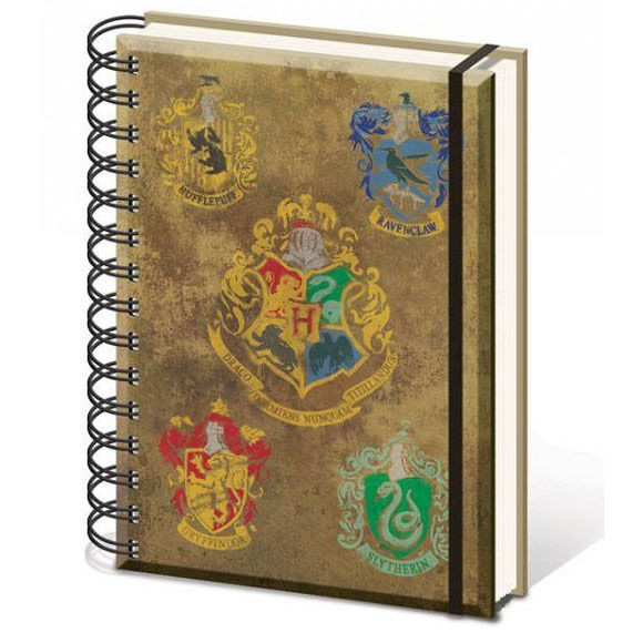 Hogwarts A5 Notebook for School, Writing, or Journaling