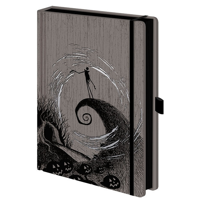 Nightmare Before Christmas A5 Notebook with Lined Pages