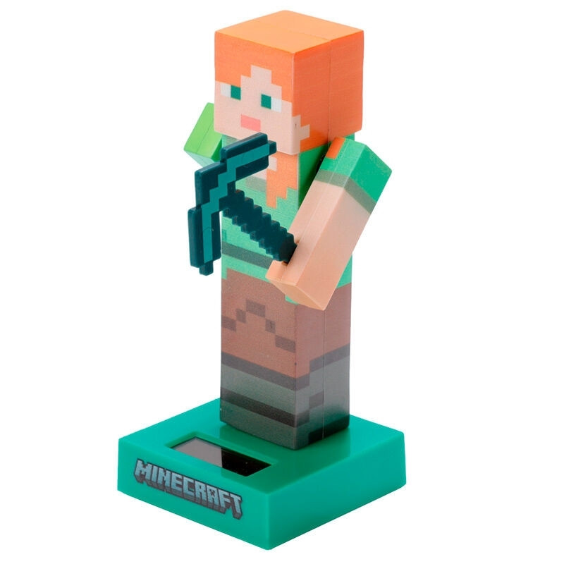 Minecraft Alex Solar Doll - Eco-Friendly, Interactive Toy