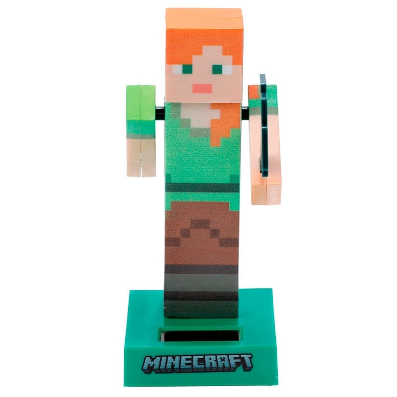Minecraft Alex Solar Doll - Eco-Friendly, Interactive Toy