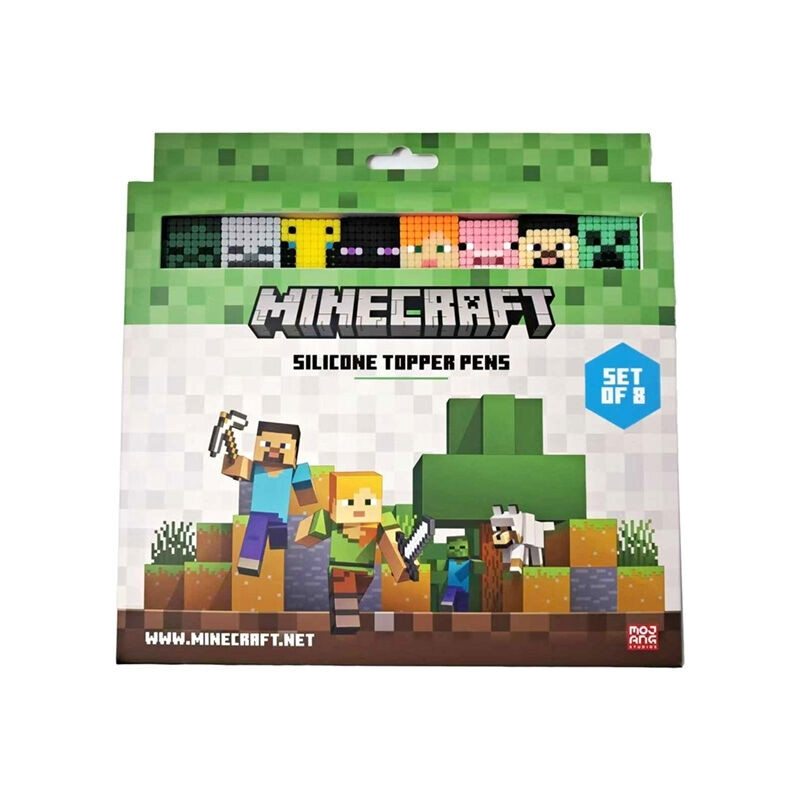 Minecraft Fine Point Pens Set van 8