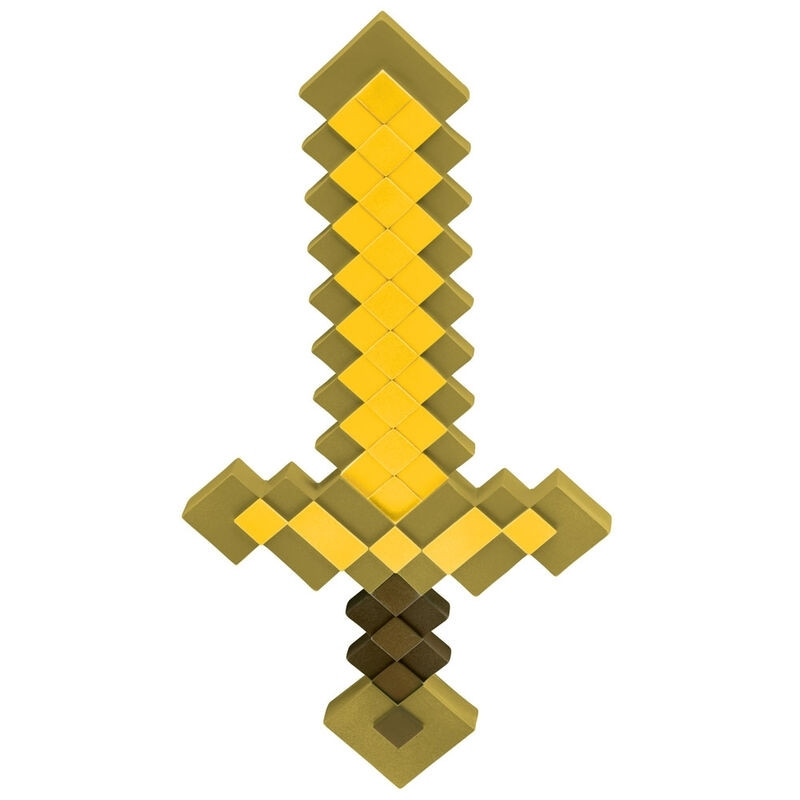 Épée Minecraft Gold, conception durable, parfaite pour le combat
