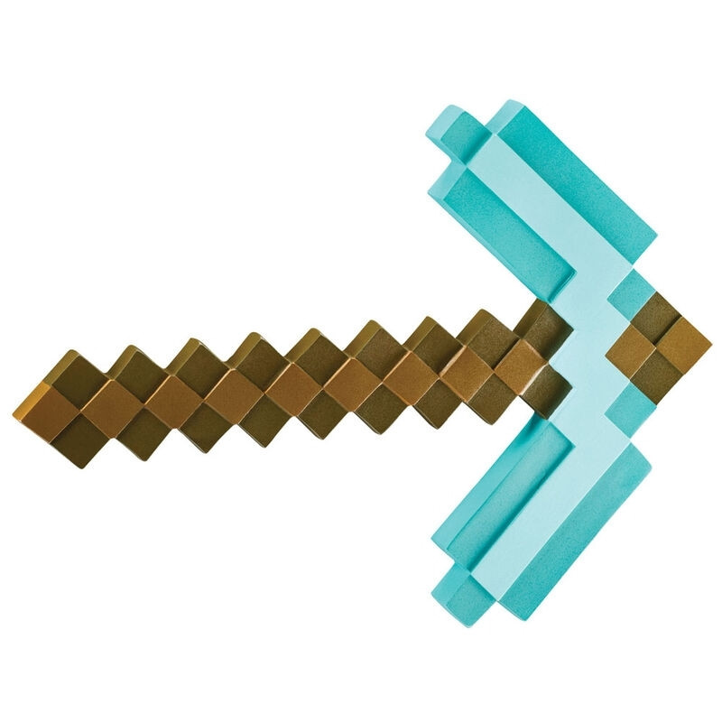 Minecraft Pickaxe 50cm, Durable Tool for Building and Mining