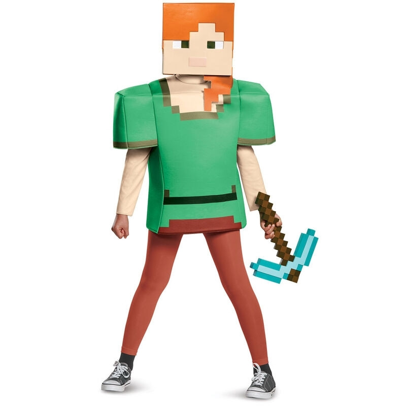 Minecraft Pickaxe 50cm, Durable Tool for Building and Mining