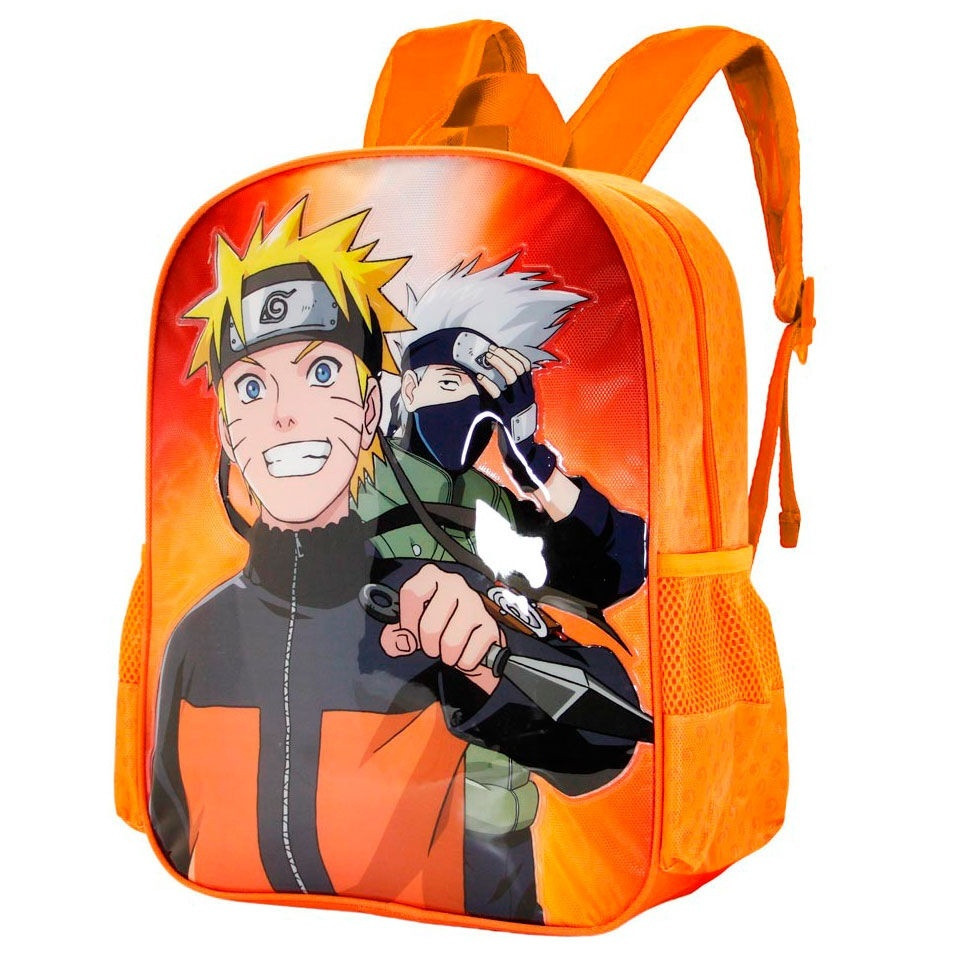 Sac à dos adaptable Naruto Action, taille 39 cm, design polyvalent