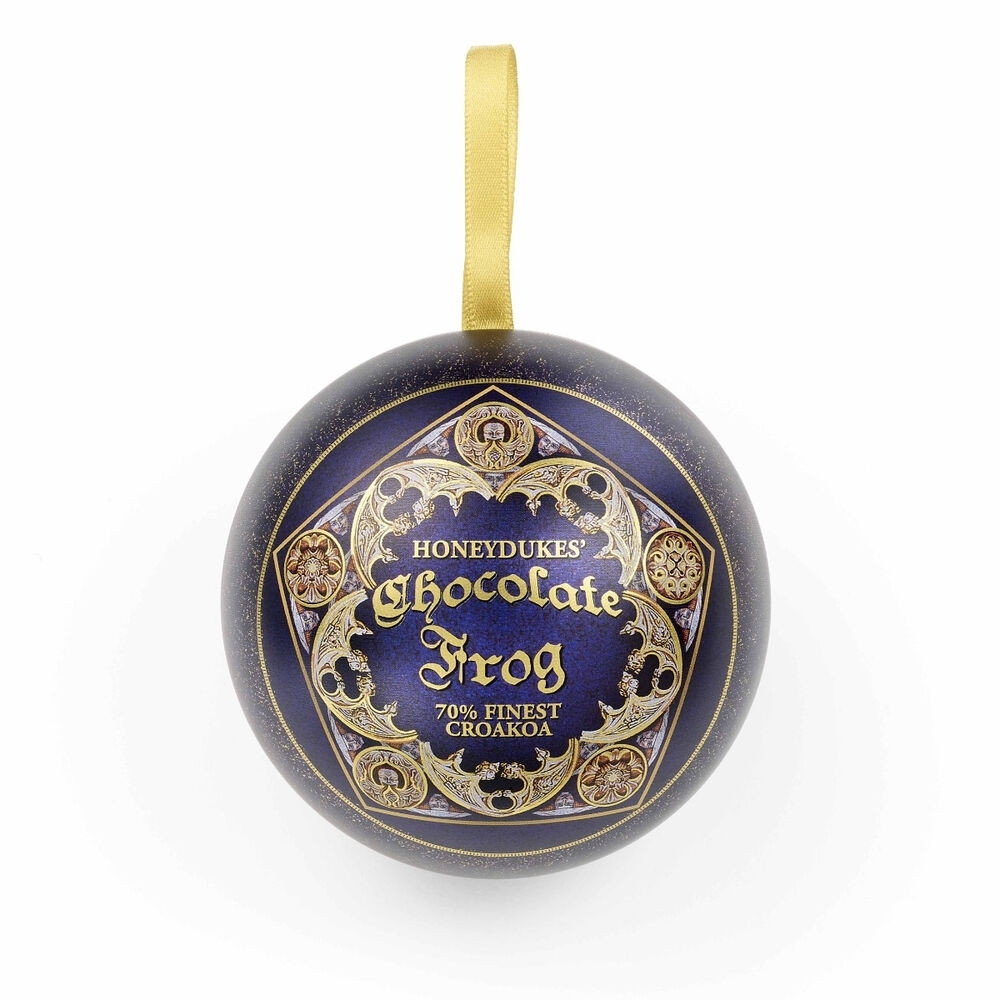 Chocolade kikker speld, kerstversiering